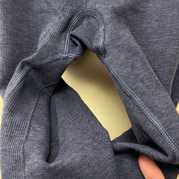 Lululemon Athletica Ebb To Street Pant Grey Sz. 4 Ribbed Stretch - Picture 5 of 11